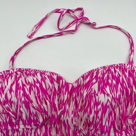NWOT Collections by Catalina Fringe Tankini Top MEDIUM - Picture 5 of 13